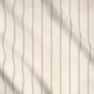 Meterware Streifen beige