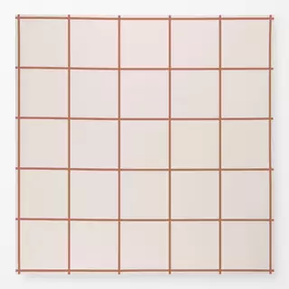 Tischdecke Blush Teracotta Karo