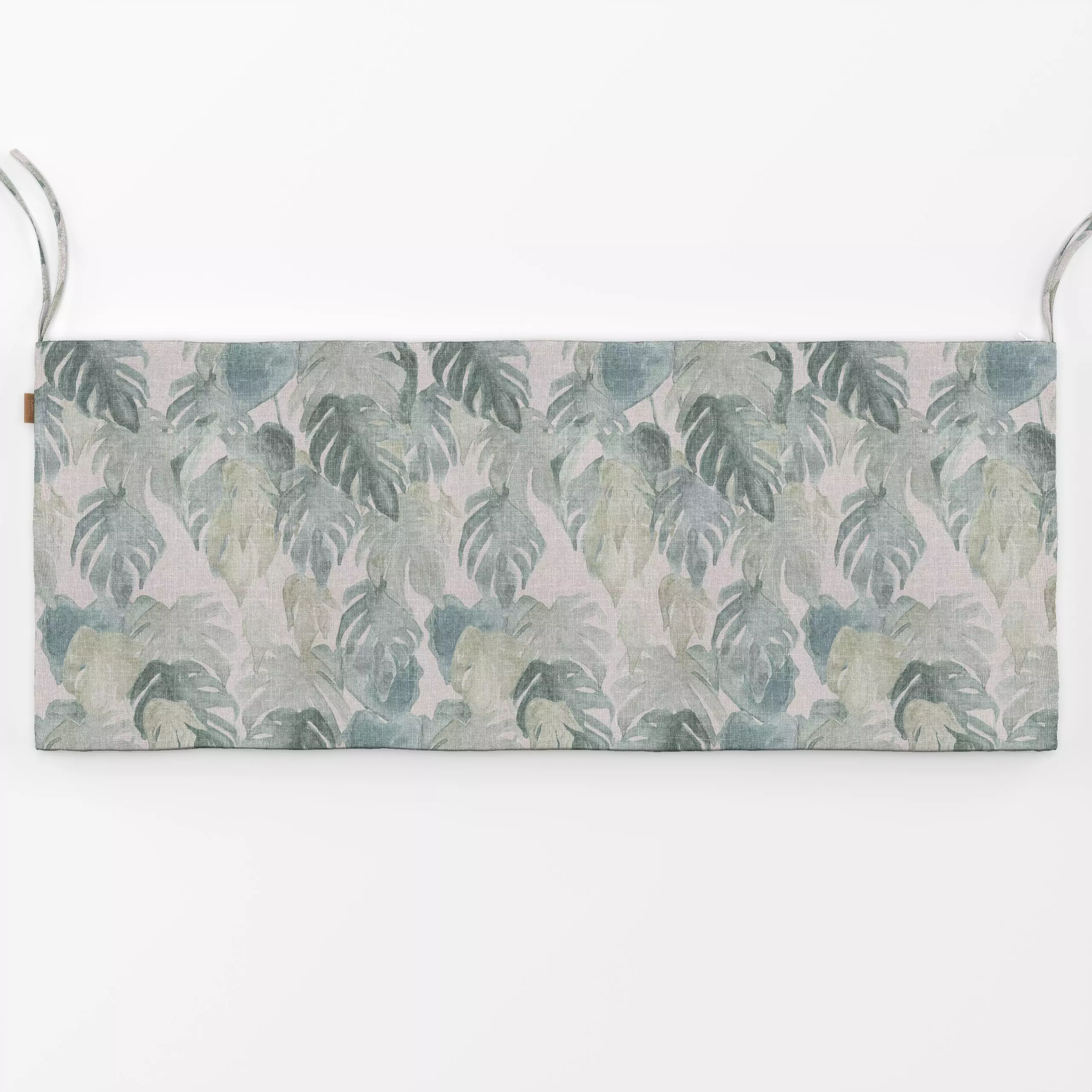 Bankauflage Tropische Monstera Blätter - Pflanzen & Botanik - von „Bloomery Decor"; Muster, Pflanzen, Monstera, tropisch, Ju...