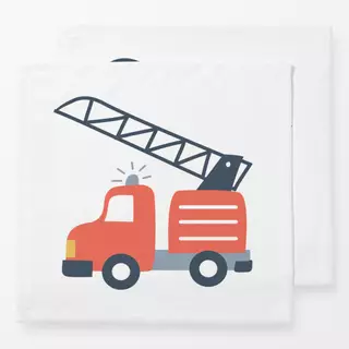 Servietten Feuerwehr Auto Jungs