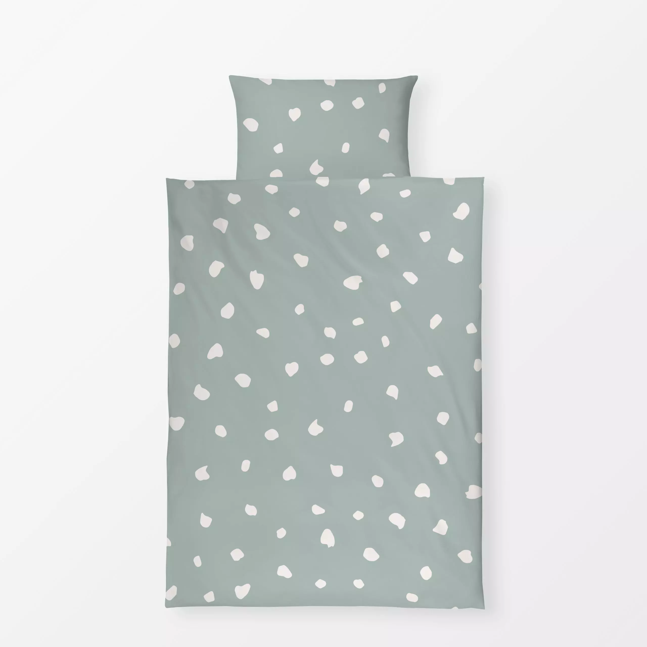 Bettwäsche Pünktchen Tanz - Symbole & Muster - von „Uta Naumann"; Punkte, Dots, punkt, Bohemian, gepunktet, Polkadots, dotted