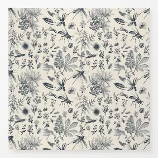 Tischdecke Insect Garden midnight