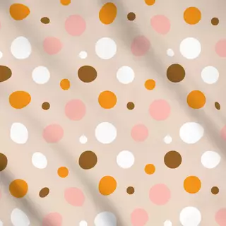 Meterware Giraffenlove  Punktemuster