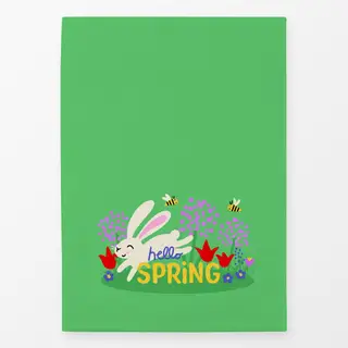 Geschirrtücher Hello Spring Hase