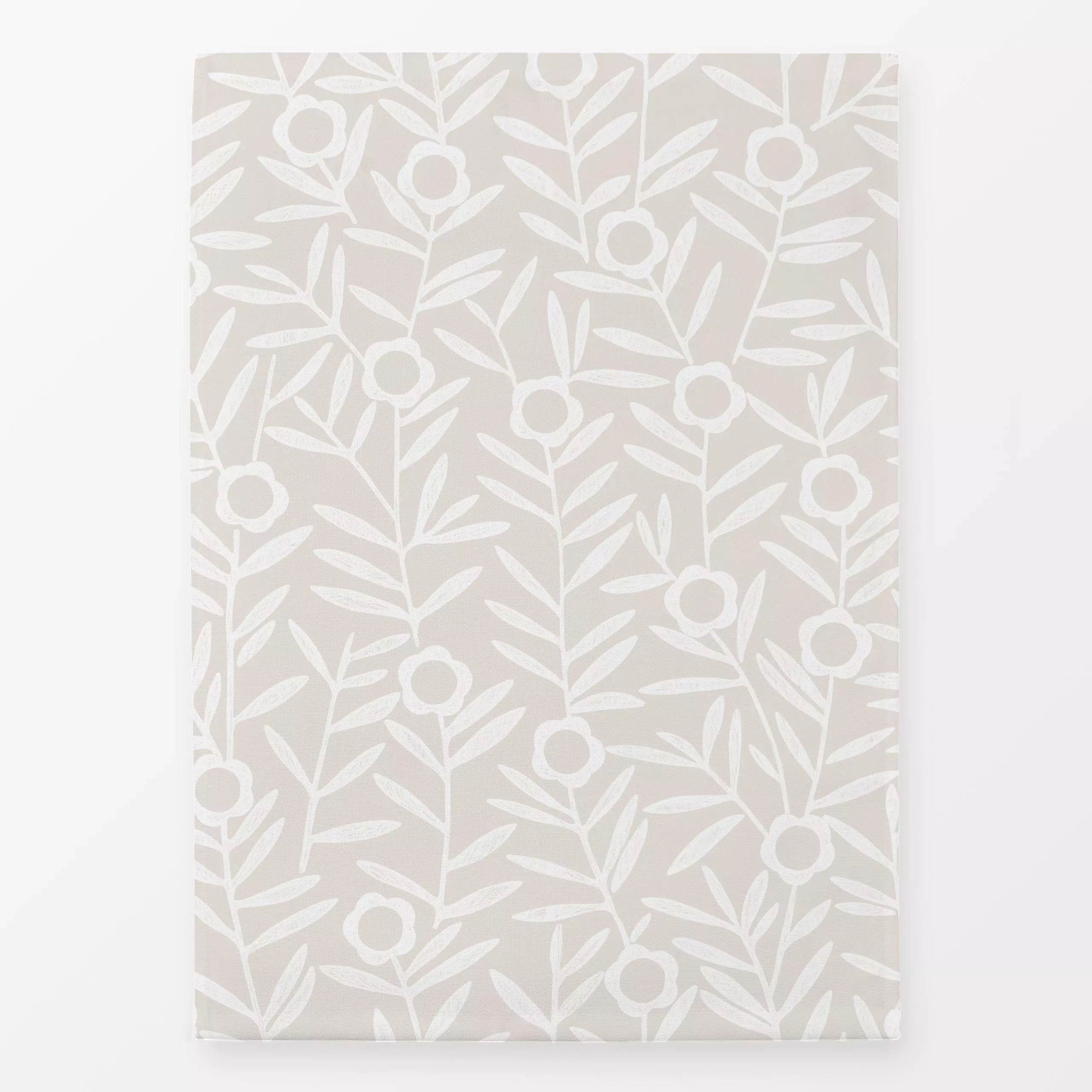 Geschirrtücher Floral Branches light sand - Blumen & Florales, Frühling - von „Studio Kesse"; marrakesch, creme, Blumen, Som...
