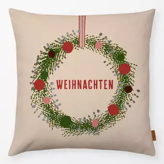 Kissen Weihnachtskranz Weihnachten