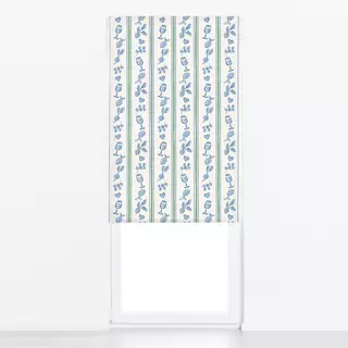 Raffrollo Al Fresco Streifen – Blau