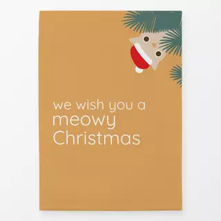 Geschirrtuch meowy christmas