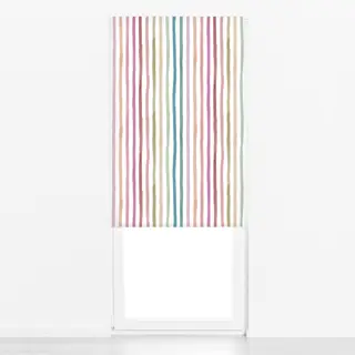 Raffrollo Candy Stripes Streifen Pastel