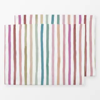 Tischset Candy Stripes Streifen Pastel