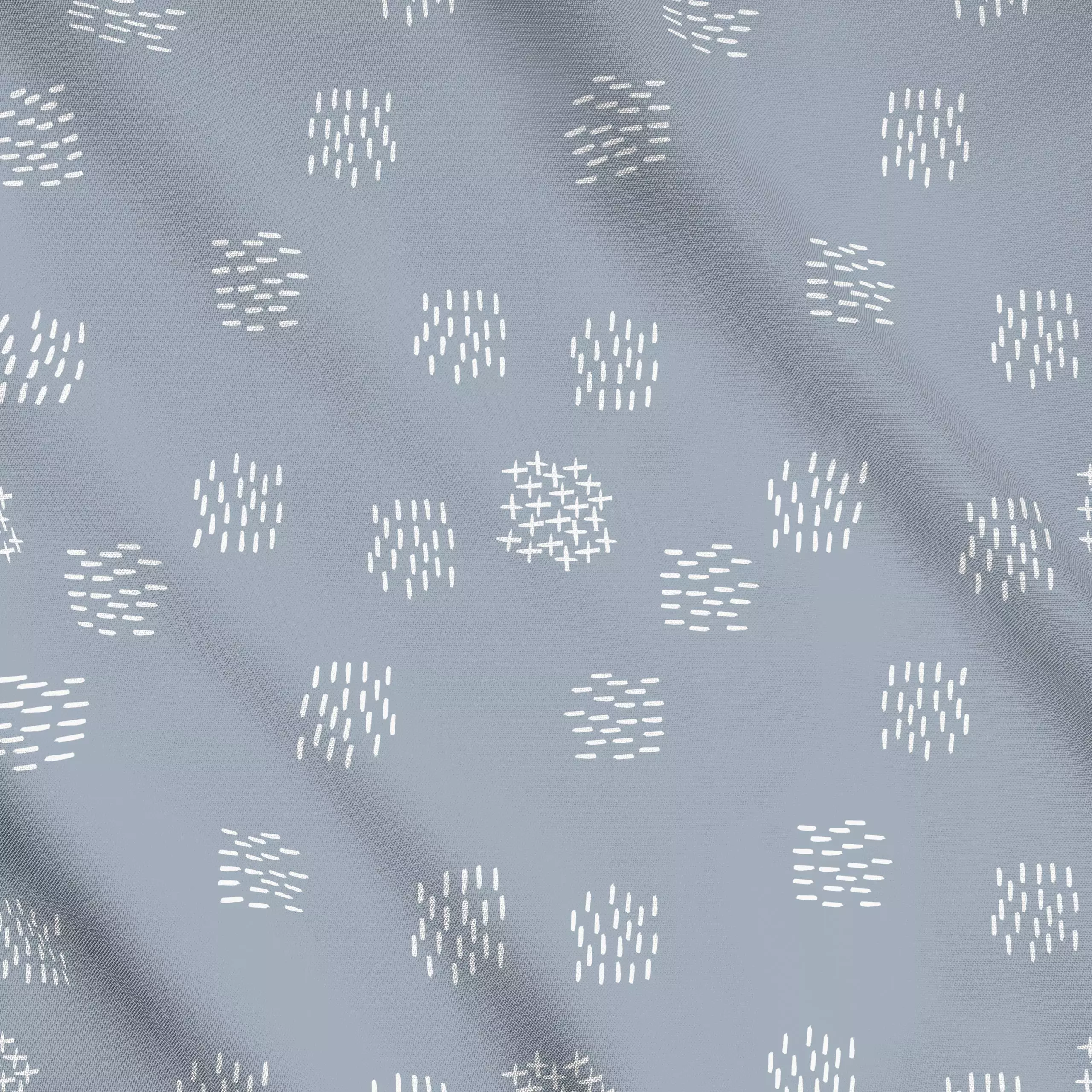 Meterware Abstrakte Strich Kreise - Symbole & Muster - von „Uta Naumann"; boho, minimal, abstrakt, Punkte, Striche, modern, ...