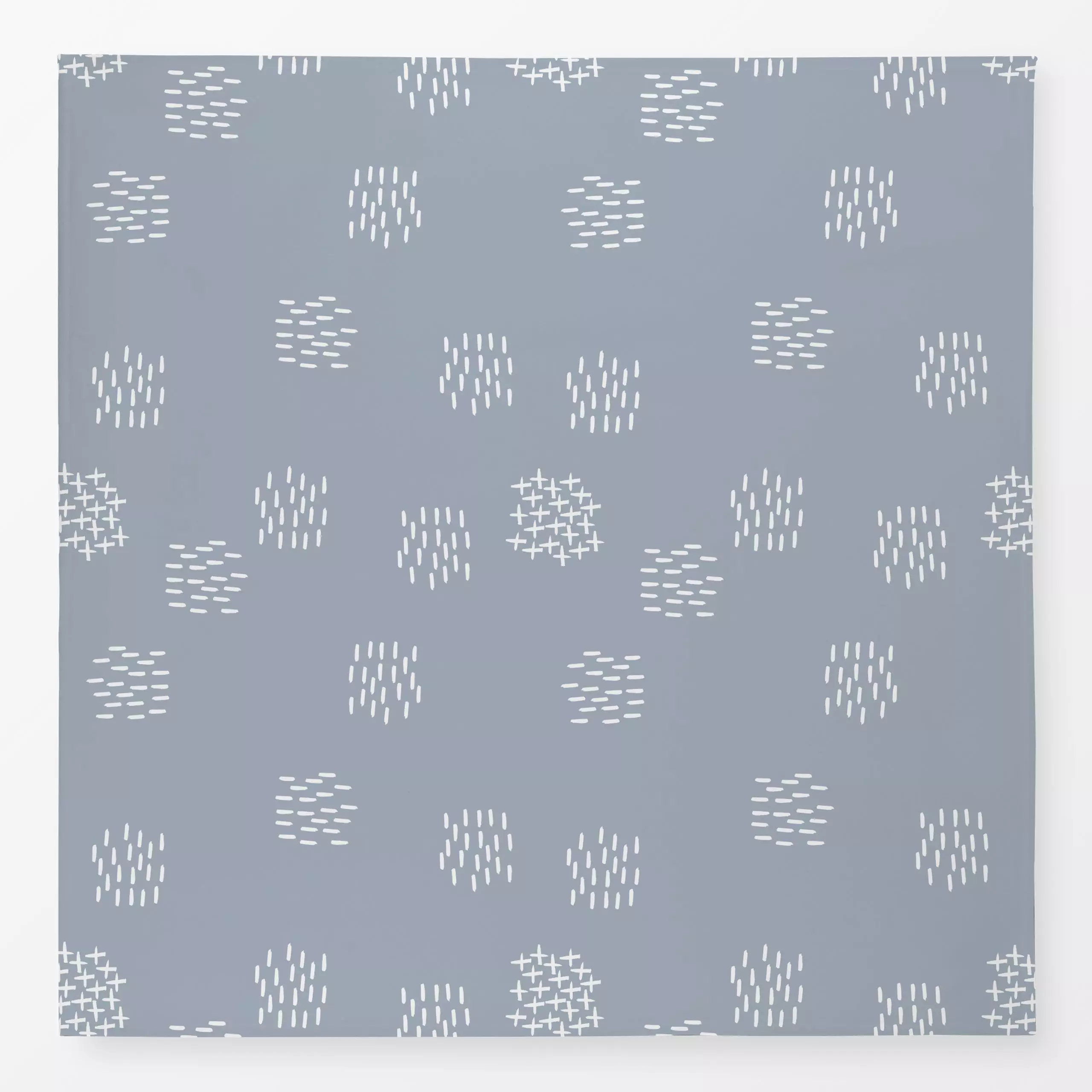 Tischdecke Abstrakte Strich Kreise - Symbole & Muster - von „Uta Naumann"; boho, minimal, abstrakt, Punkte, Striche, modern,...