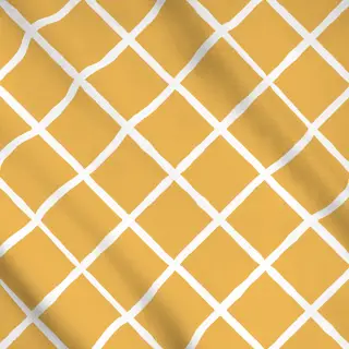 Meterware Raute Karo Honig Gelb