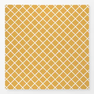 Tischdecke Raute Karo Honig Gelb