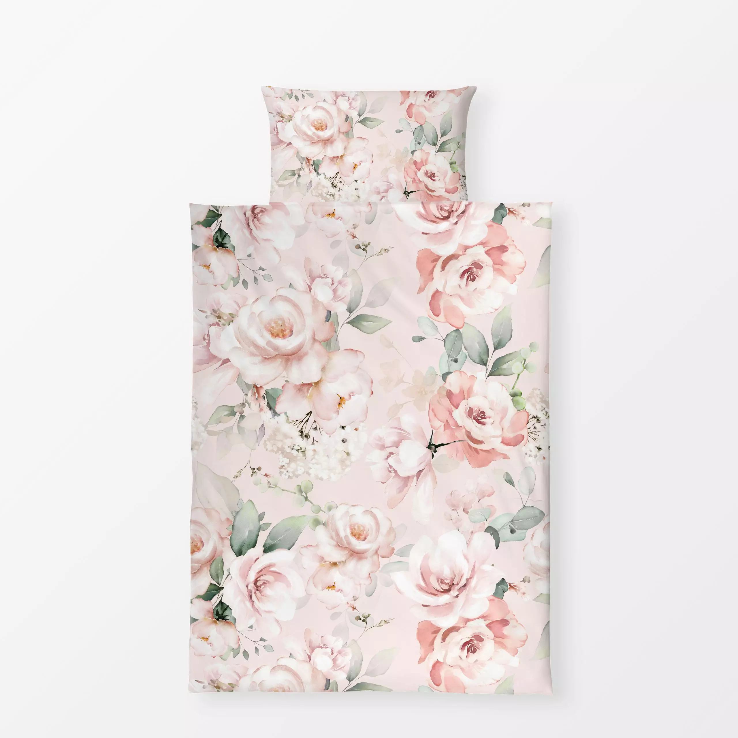 Bettwäsche Rosengarten - Blumen & Florales, Pflanzen & Botanik - von „Uta Naumann"; Muster, Natur, Blumen, Garten, Blüten, B...