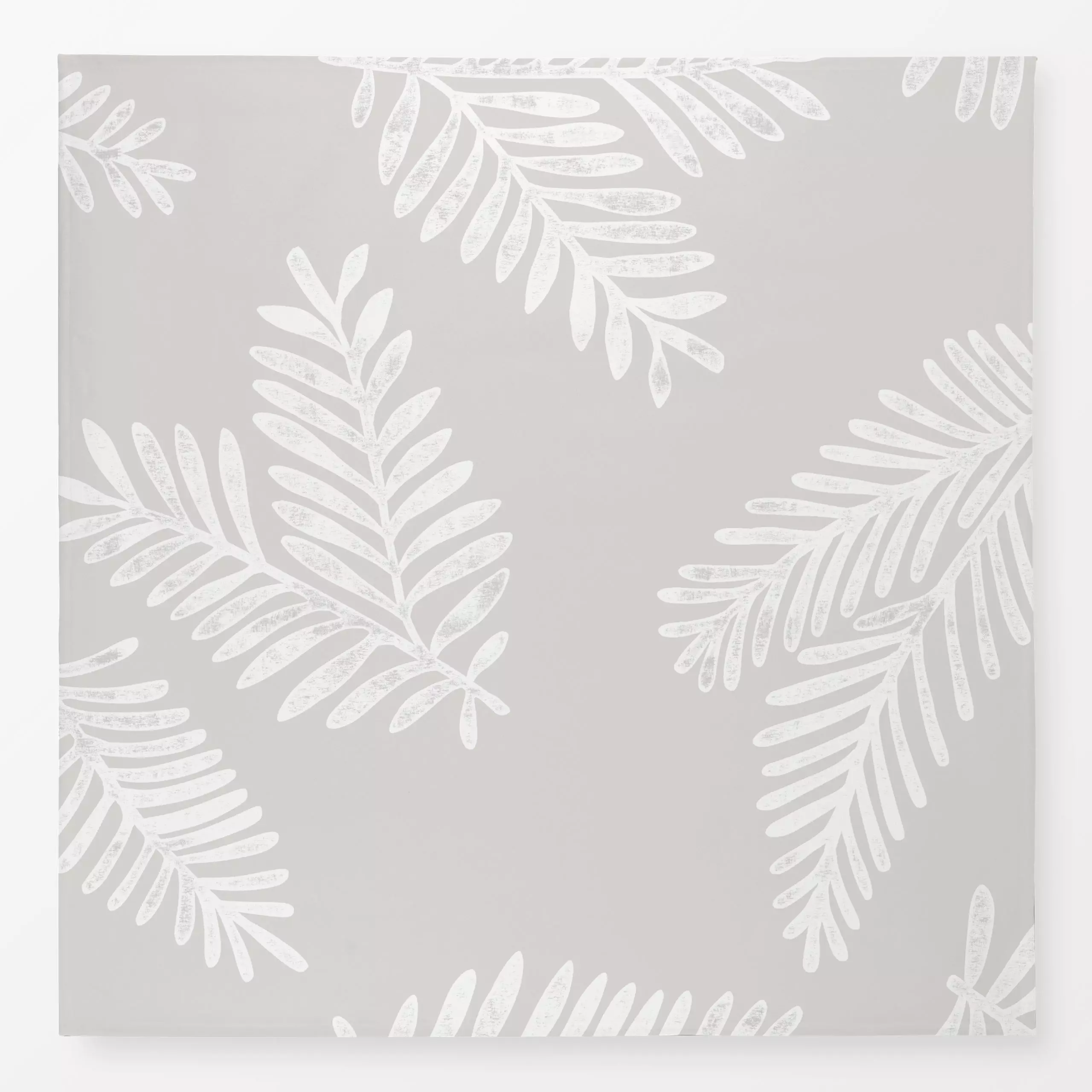 Tischdecke Große Zweige hellbeige - Weihnachten, Winter - von „Studio Kesse"; Blätter, Pflanzen, Palmen, Tannenbaum, Weihnac...