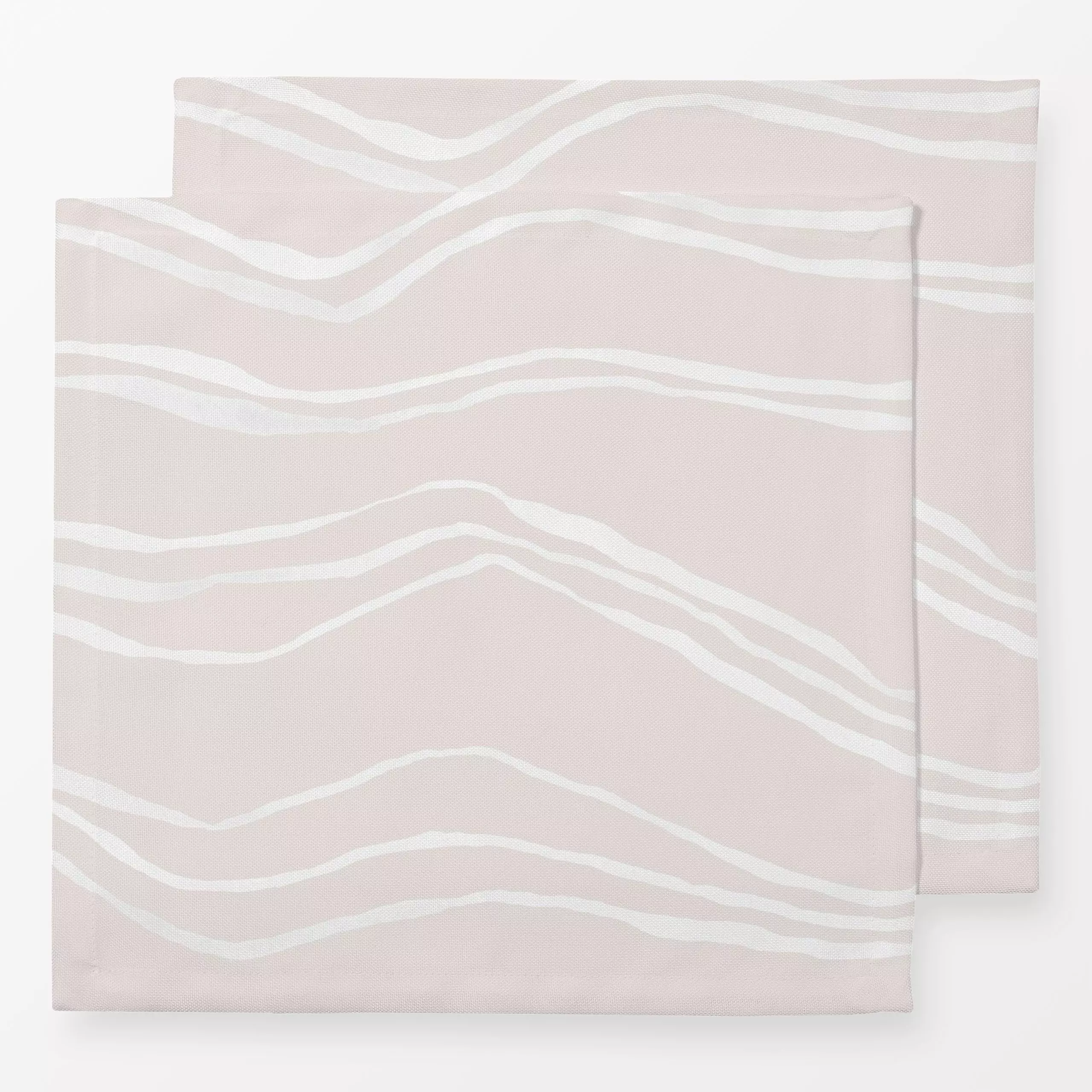 Servietten evolve stripes-creme - Symbole & Muster - von „youdesignme"; skandinavisch, landhaus, minimalistisch, Linienart, ...