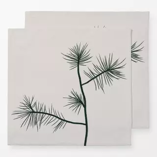 Servietten Grøn Kæbe Lys