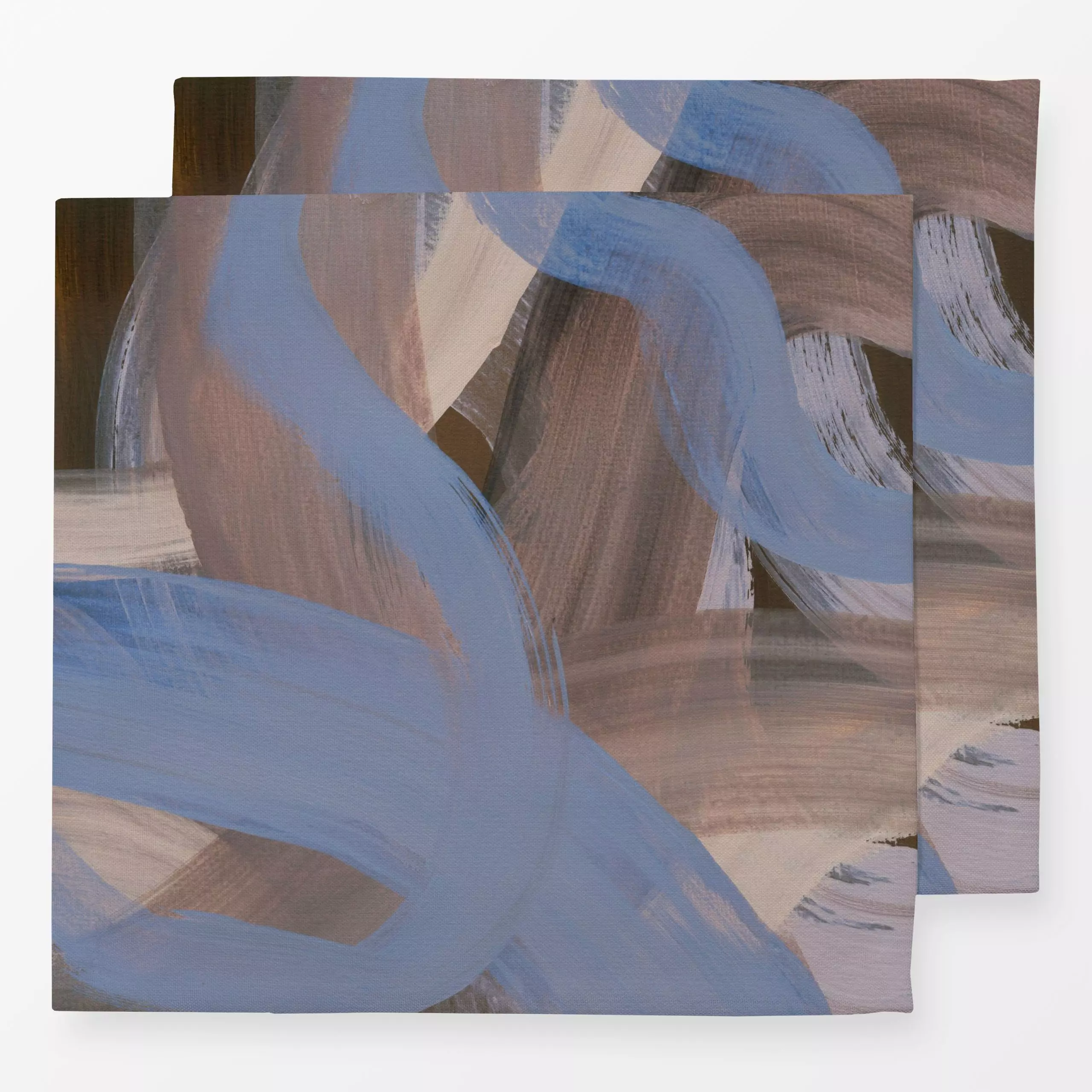 Servietten Abstract Brush Strokes 124X - Symbole & Muster - von „Mareike Böhmer"; Wasserfarben, Textur, minimal, Pinsel, abs...