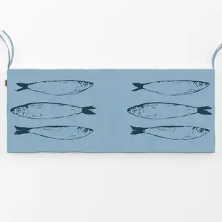 Bankauflage Santorini Sardine Fish