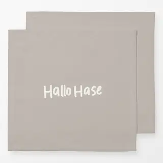 Servietten Hallo Hase
