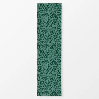 Tischläufer Mistletoe Pattern dark green