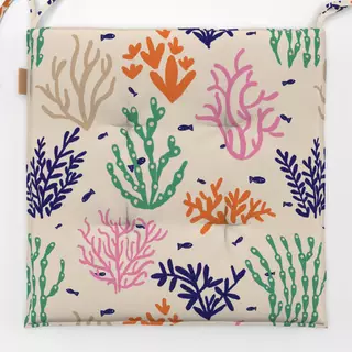 Sitzkissen Bunte Korallen & Fische