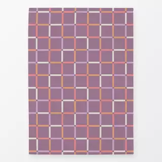 Geschirrtücher Halloween Karo Lila