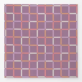 Tischdecke Halloween Karo Lila