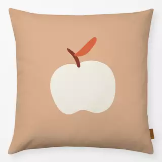 Kissen Apple Beige Brown