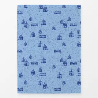 Geschirrtücher Join the circus allover blau