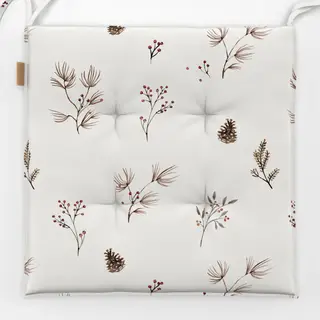 Sitzkissen Winterflora
