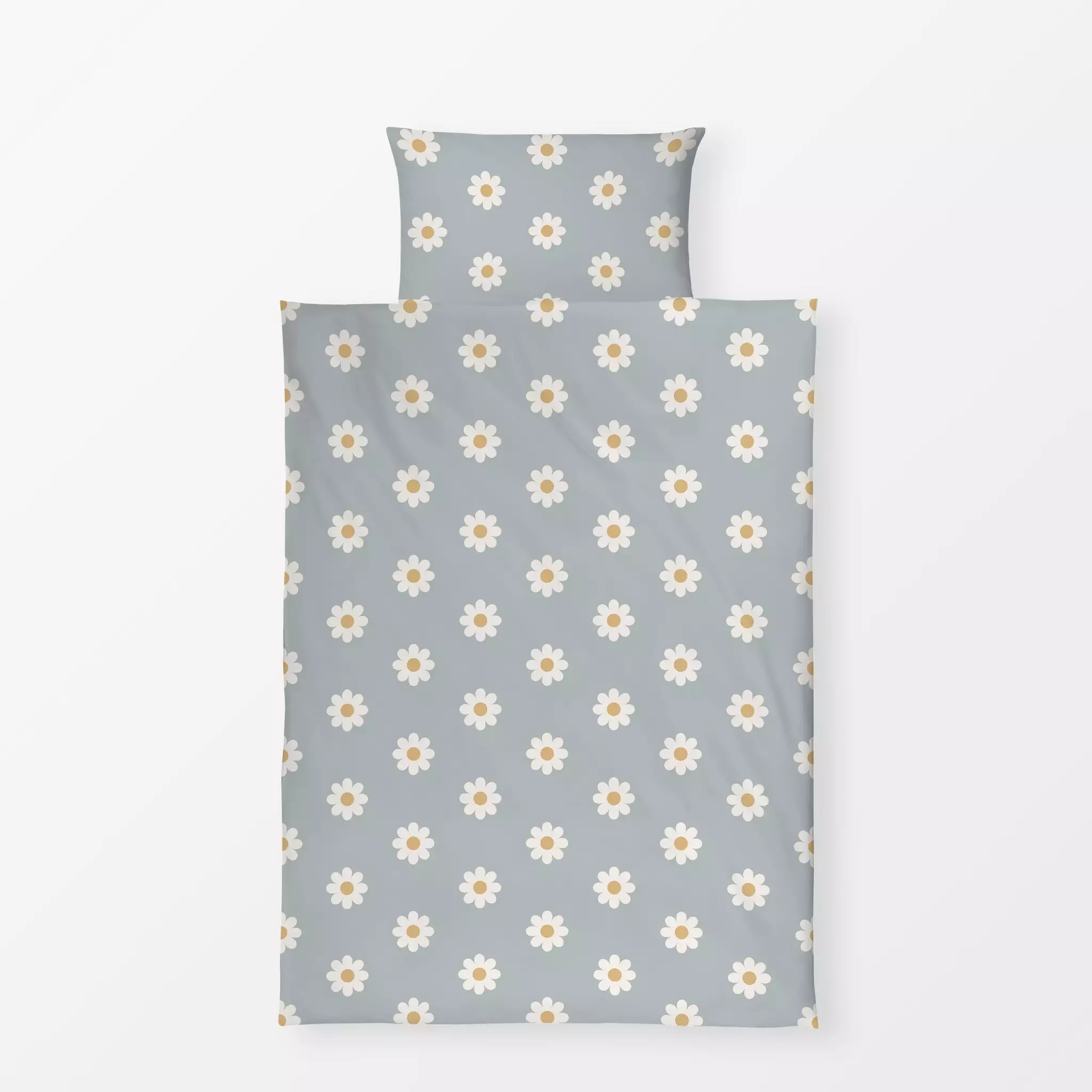 Bettwäsche Gänseblümchen Blau Gänseblümchen Blau