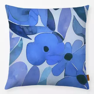 Kissen Floral Summer blue