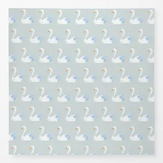 Tischdecke Schwäne im Wasser