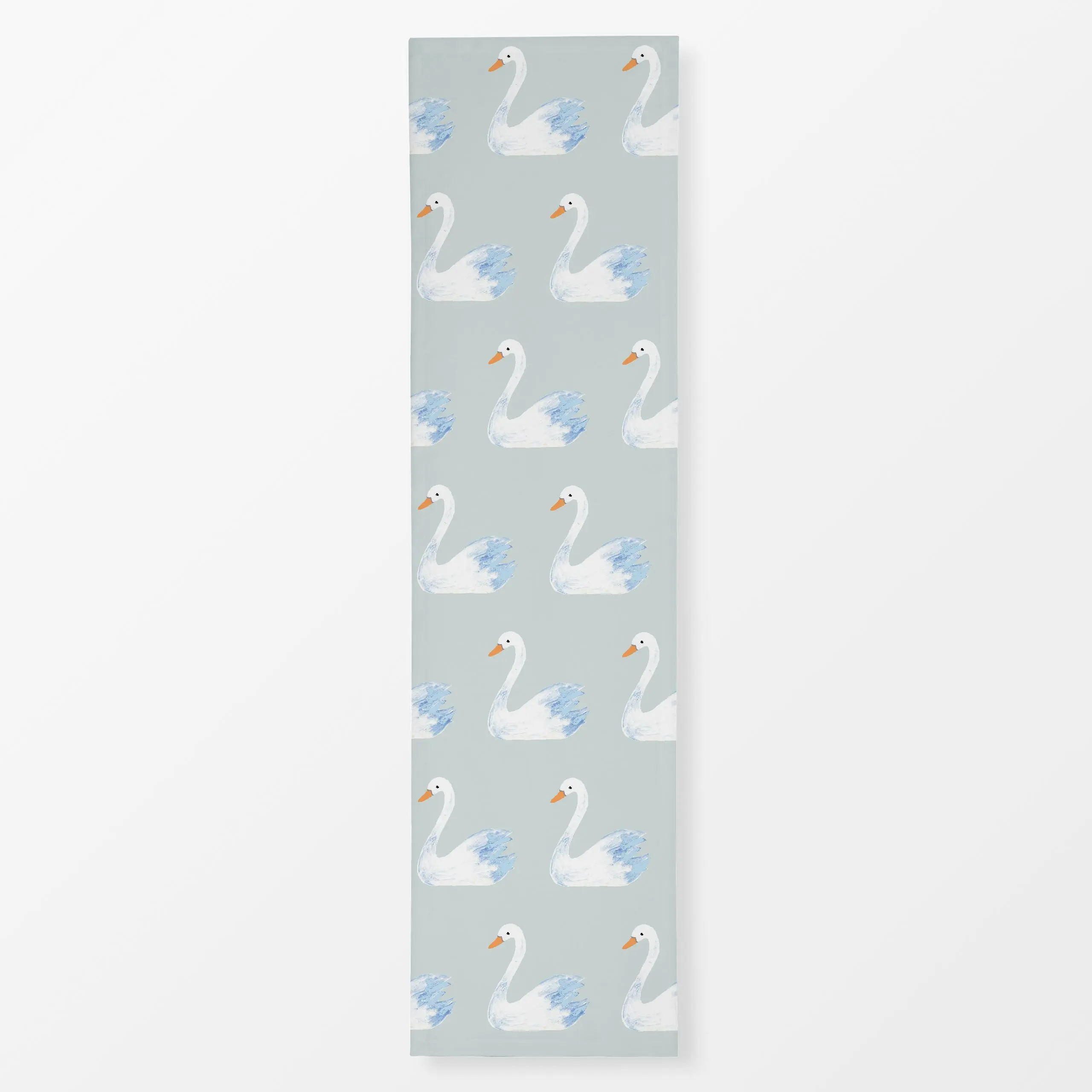 Tischläufer Schwäne im Wasser - Frühling, Kinderzimmer & Motive für Kinder, Tiere - von „Miriam Dück"; Kinder, Wasser, Vogel...