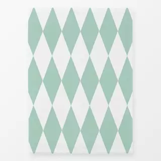 Geschirrtücher Diamond Pattern mint