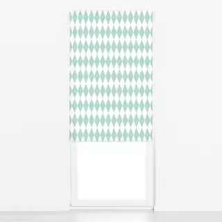 Raffrollo Diamond Pattern mint