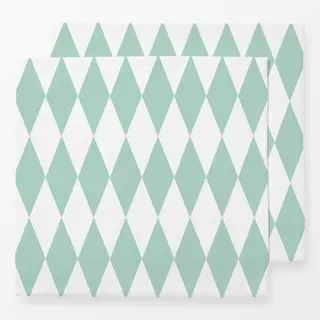 Servietten Diamond Pattern mint