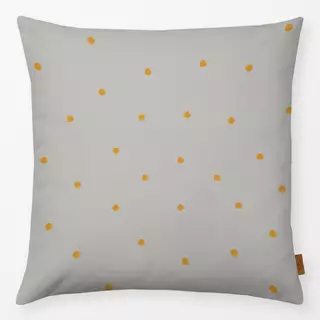 Kissen Yellow Dots