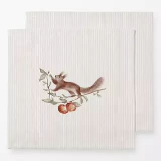 Servietten Cottage home Squirrel
