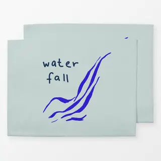 Tischset Mountain Waterfall