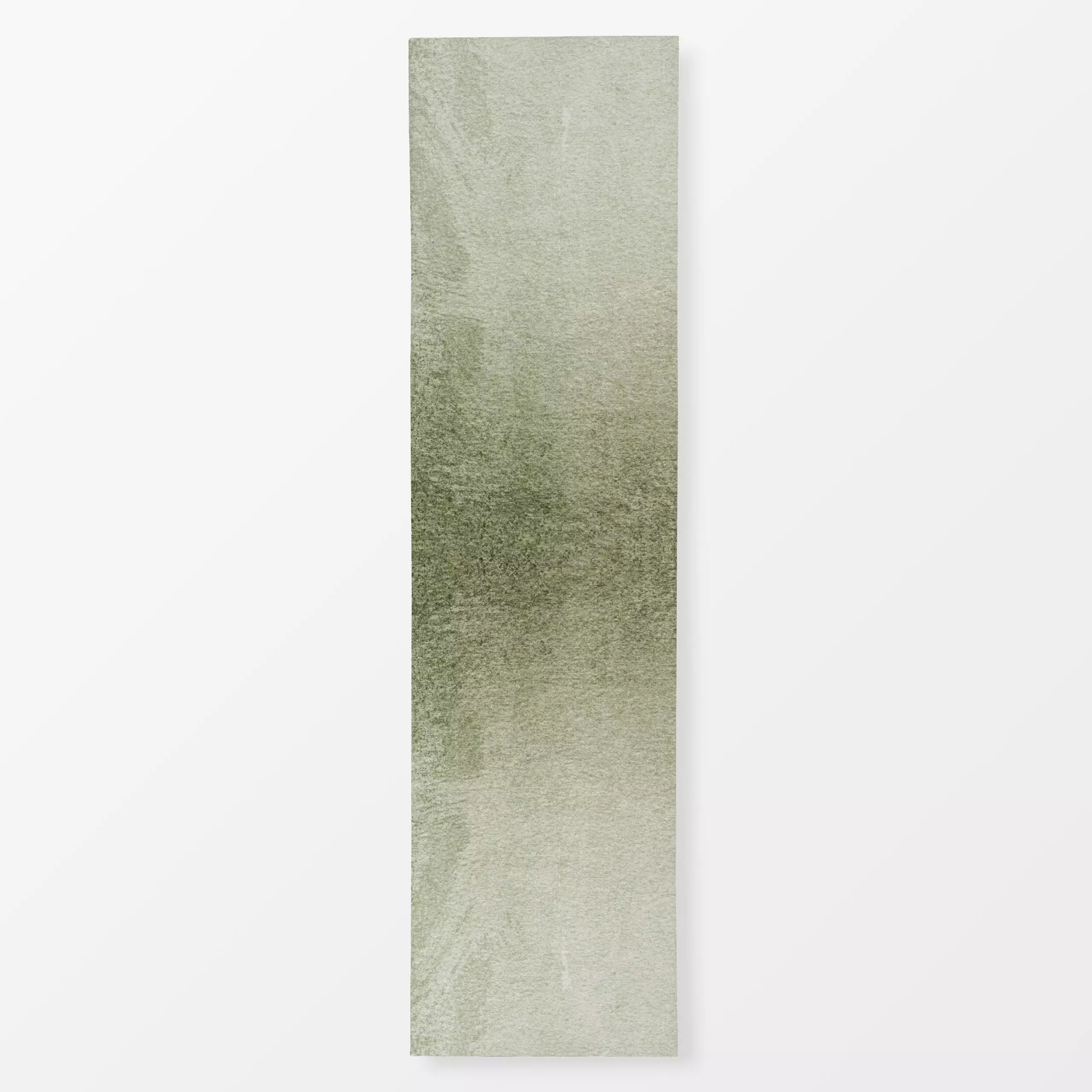 Tischläufer Fading Green Sage - Symbole & Muster, Pflanzen & Botanik - von „Monika Strigel“; minimal, Eukalyptus, Scandianvi...