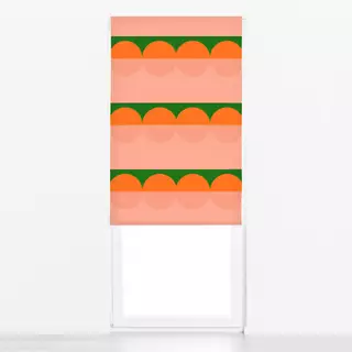 Raffrollo Sommerstreifen