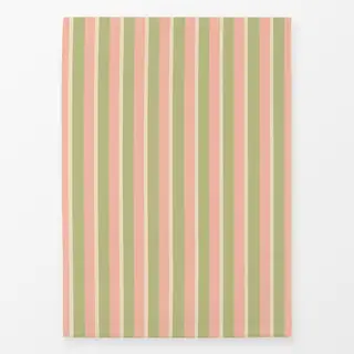 Geschirrtücher Summer Stripes Peach Green
