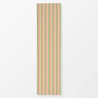 Tischläufer Summer Stripes Peach Green