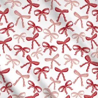 Meterware Weihnachts Schleifen Rot