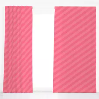 Dekovorhang Pinkgestreift