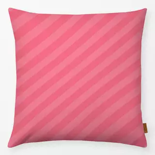 Kissen Pinkgestreift