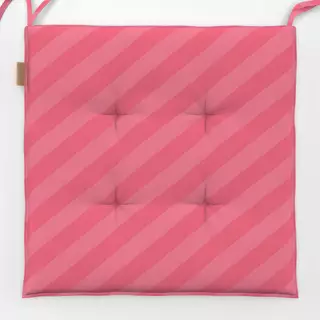 Sitzkissen Pinkgestreift